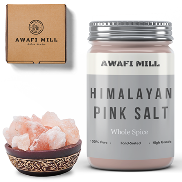 Awafi Mill Himalayan Pink Salt Whole Sendha Namak 100gm